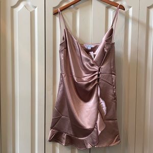 Dusty rose cami dress